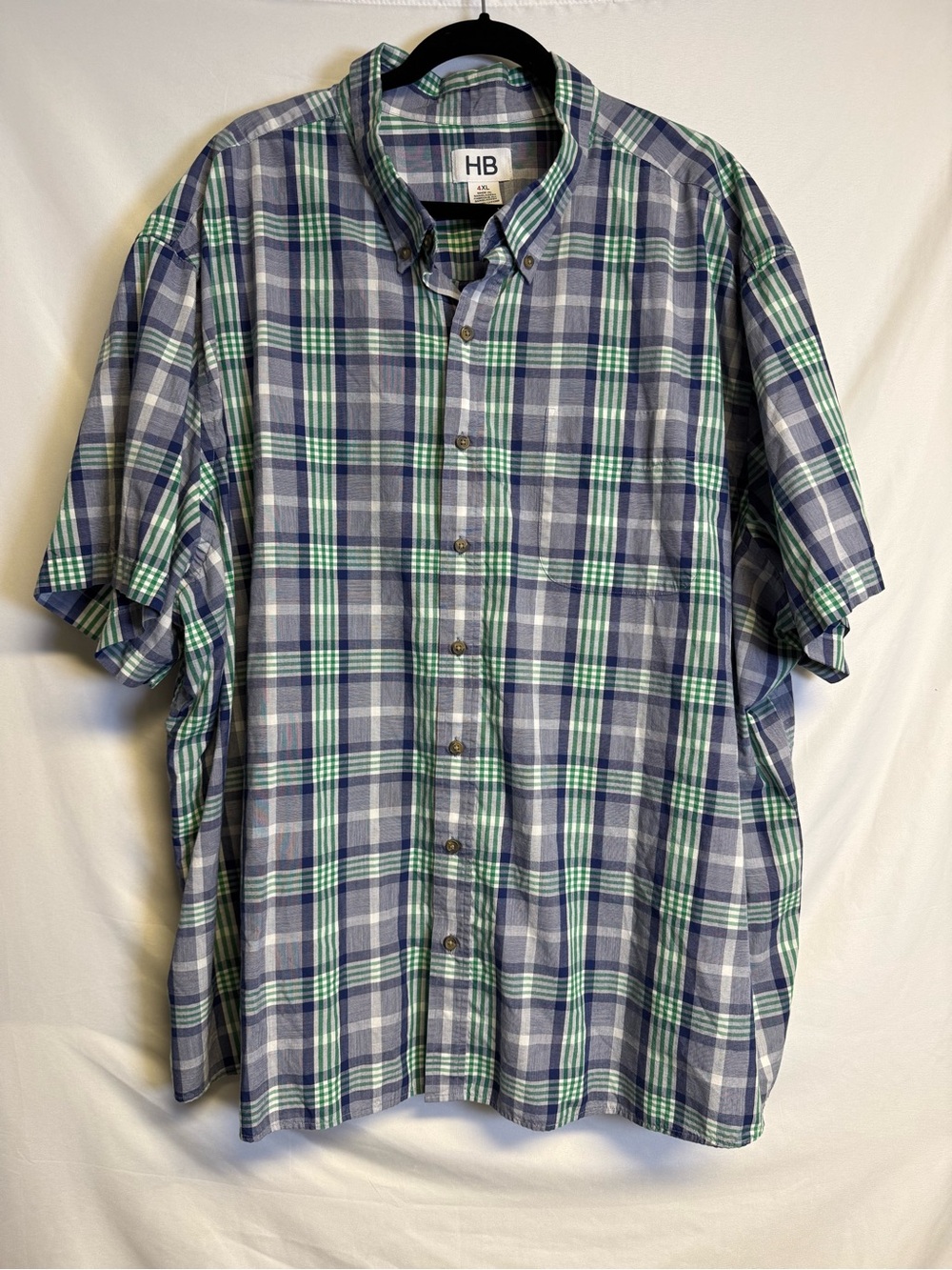 Harbor Bay Blue Short Sleeve Button-Down Shirt Bundle